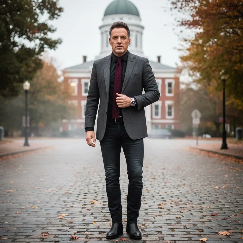 A Nc Cocktail Attire Outfit for a Cold Day in February 2026 in Fletcher, Nc