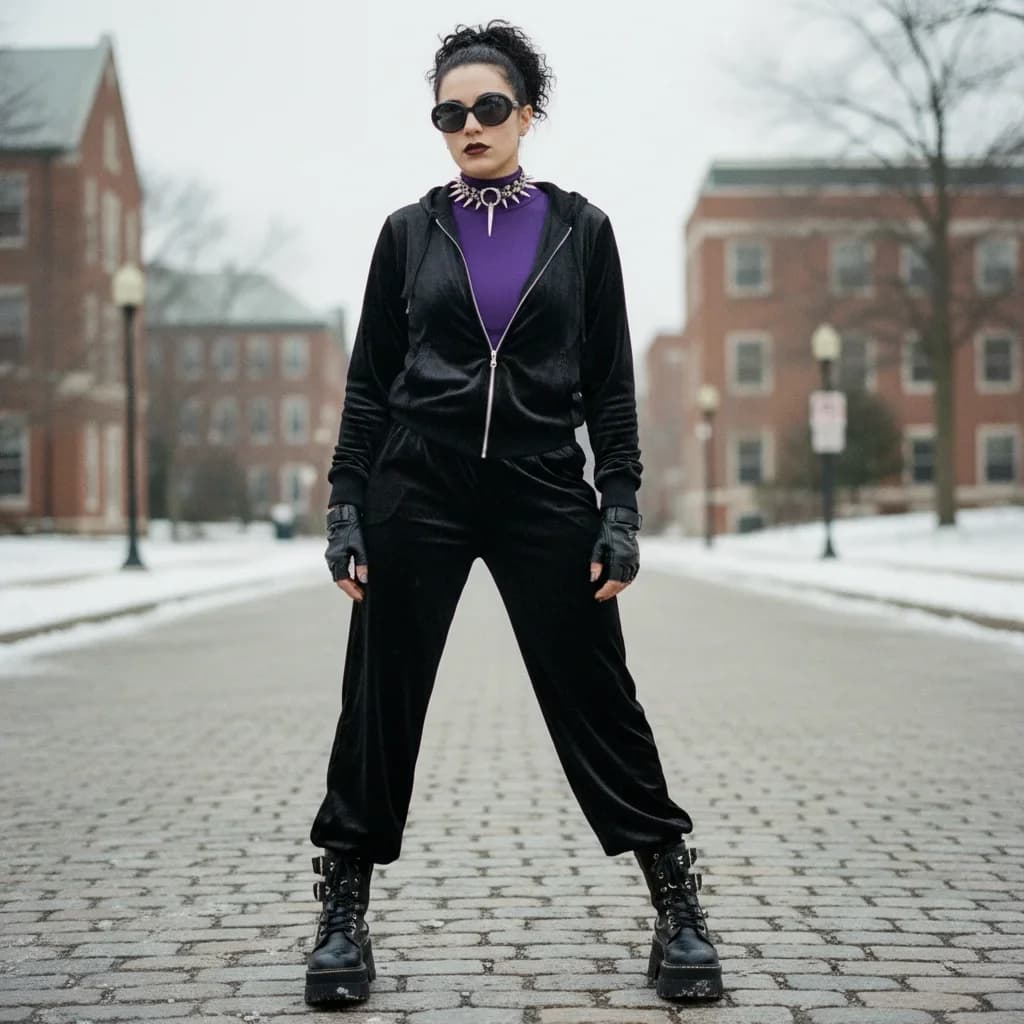 casual Outfit in West Henrietta (February)
