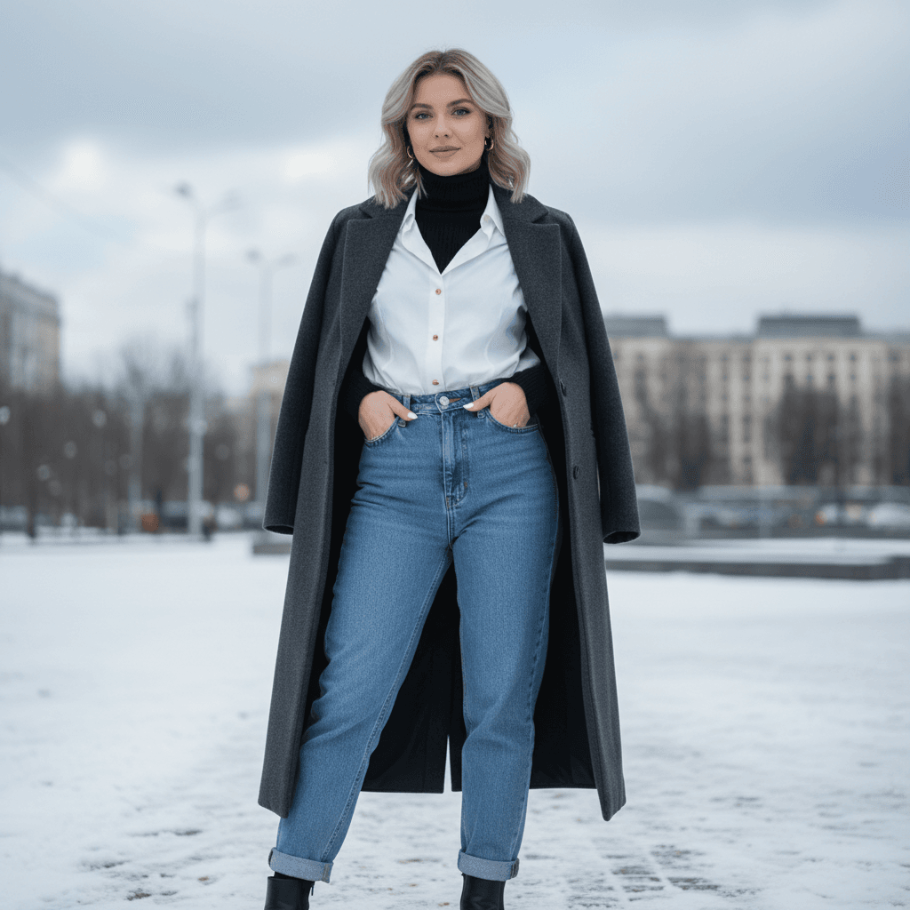 An Inspired Look for a Partly Cloudy Cold Day in March 2026 in Київ