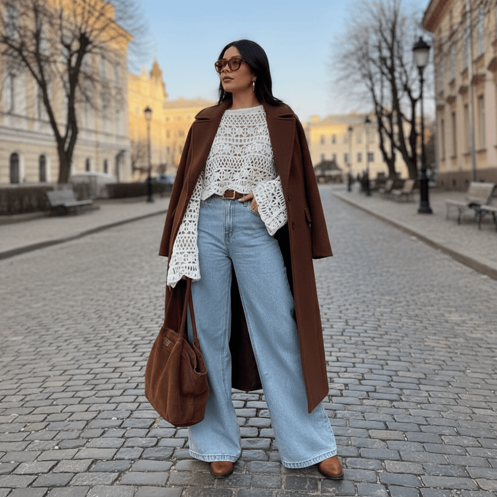 An Inspired Look for a Sunny Cold Day in March 2026 in Київ