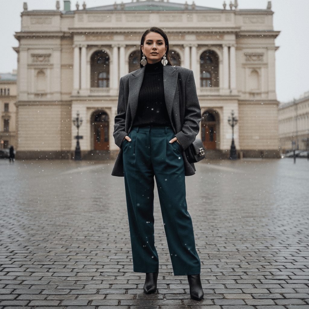 Formal but Creative Outfit in Харків (March 2026)