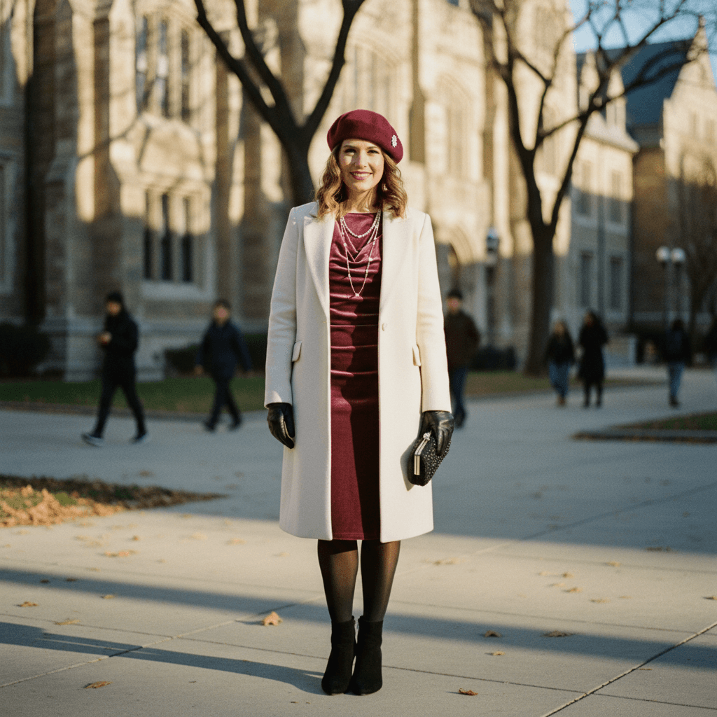 Cocktail Attire Outfit in The City College of New York (March ...