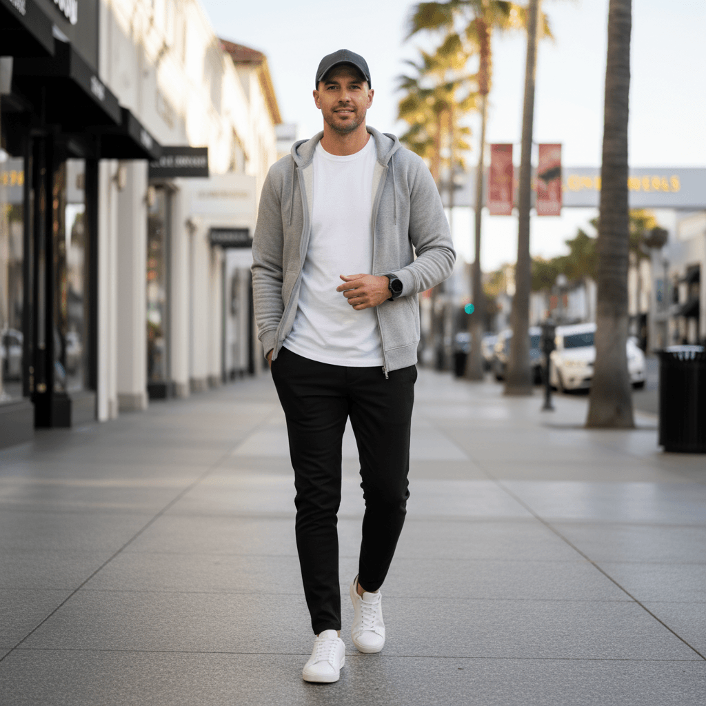 Sportswear Outfit in Beverly Hills (March 2026)