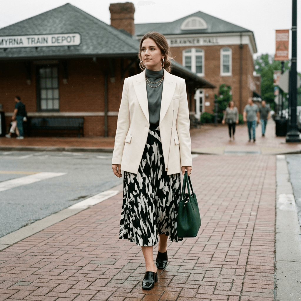 Formal but Creative Outfit in Smyrna (March 2026)