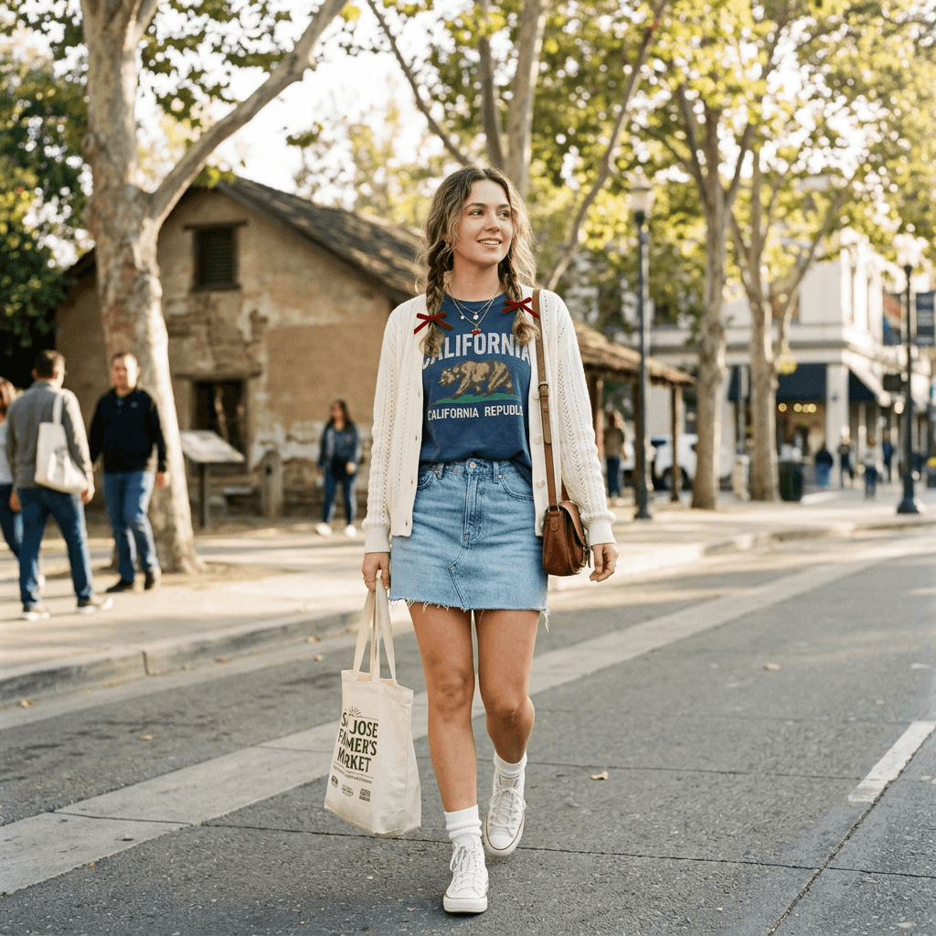 americano coquette vintage Outfit in San Jose (March 2026)